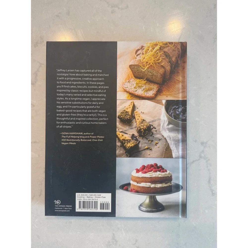 Gluten-Free Baking at Home Jeffrey Larsen Cookbook 102 Recipes Hardcover 2019